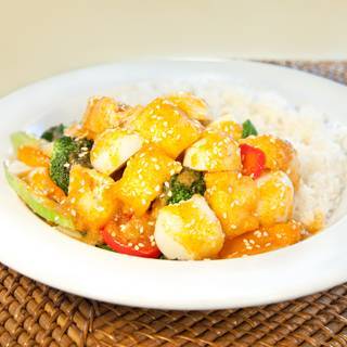 Curry Fishball Tofu Veg Ric 咖喱魚蛋豆腐什菜飯